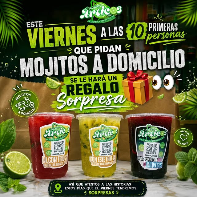 Mojitos Árticos en Instagram