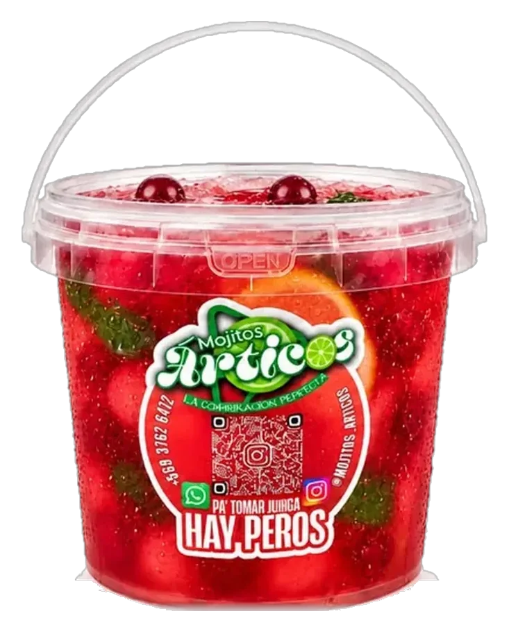 Mojito Árticos Cereza en balde