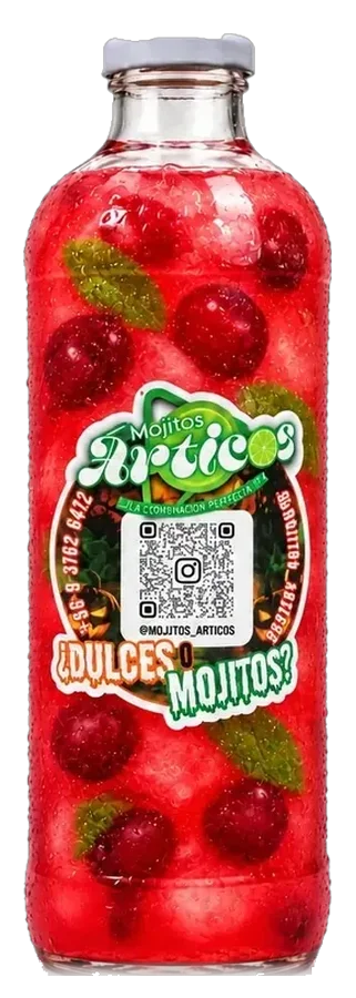 Mojito Árticos Cereza en botella