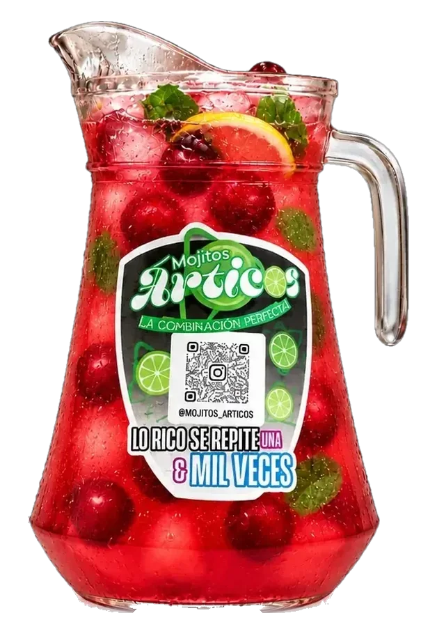 Mojito Árticos Cereza en jarra