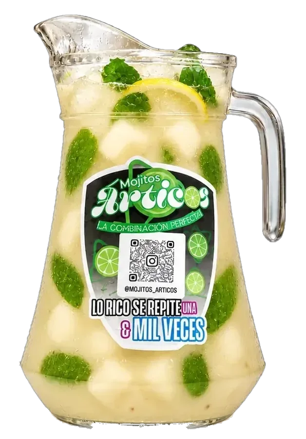 Mojito Árticos Chirimoya en jarra