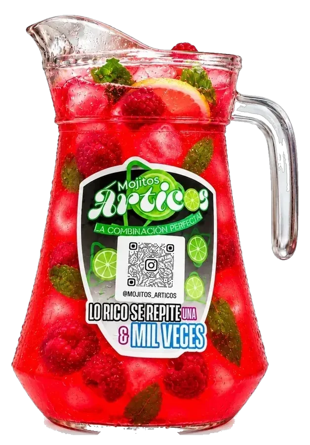 Mojito Árticos Frambuesa en jarra