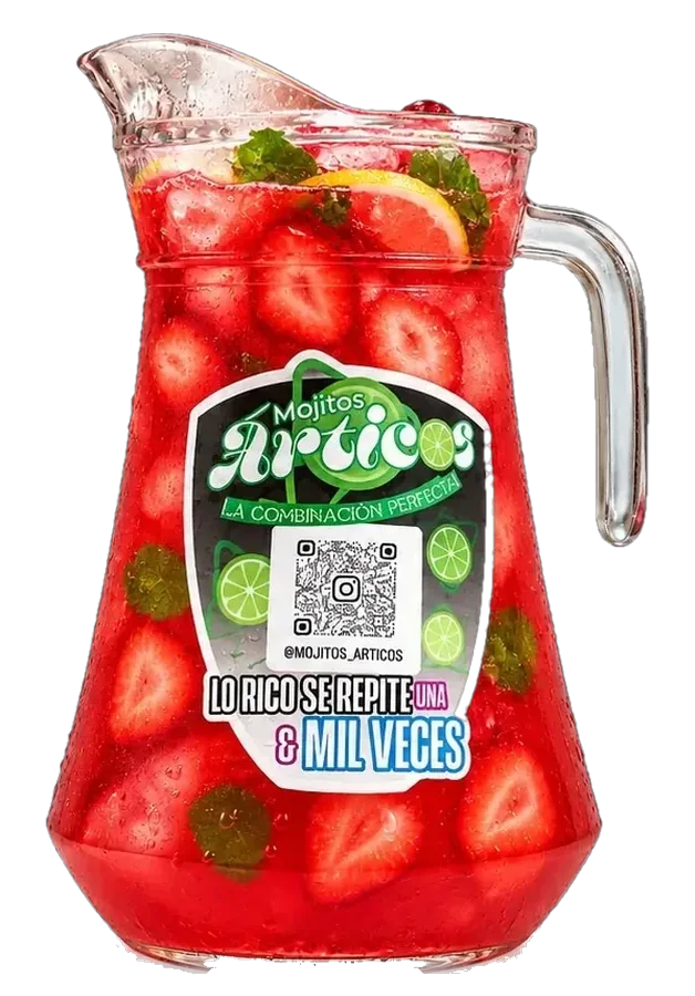 Mojito Árticos Frutilla en jarra