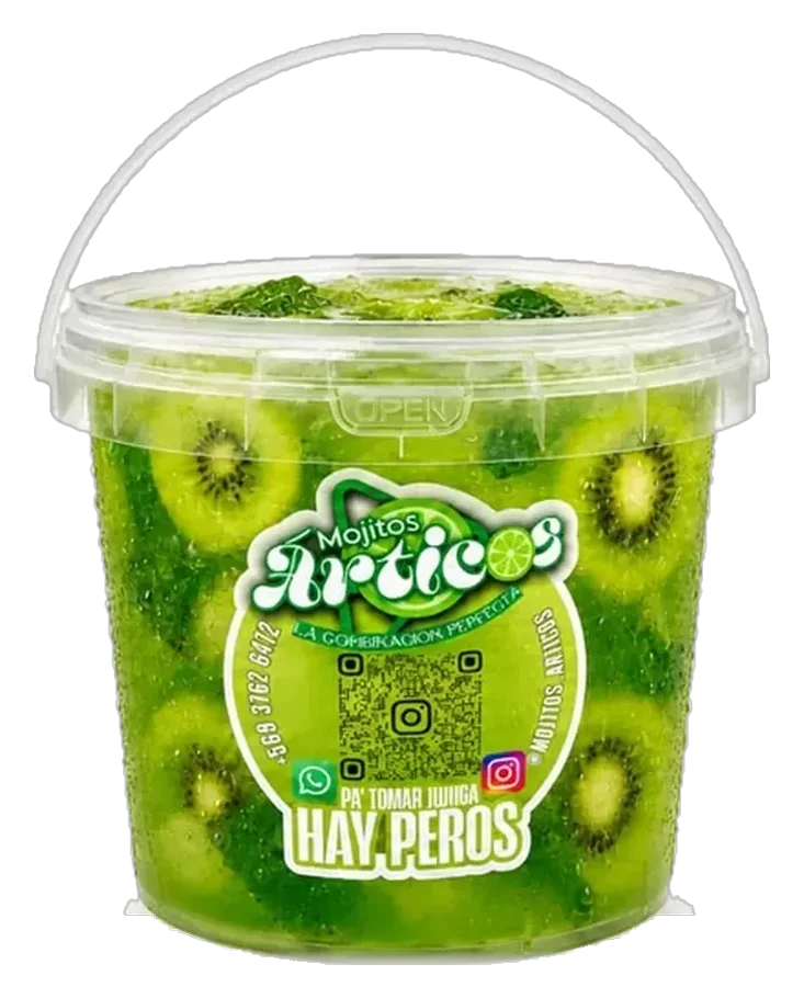 Mojito Árticos Kiwi en balde