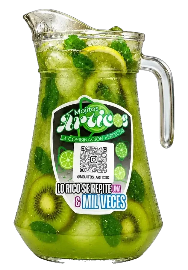 Mojito Árticos Kiwi en jarra