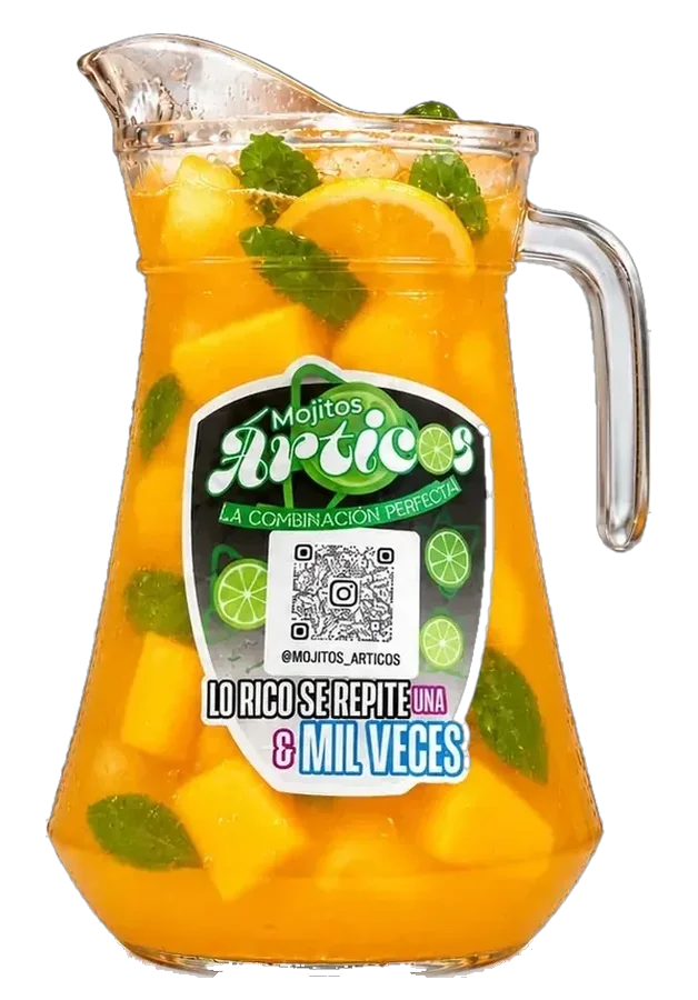 Mojito Árticos Mango en jarra