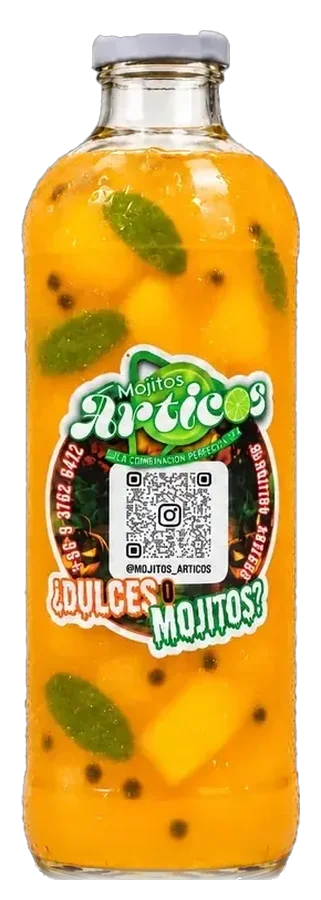 Mojito Árticos Mango-Maracuyá en botella