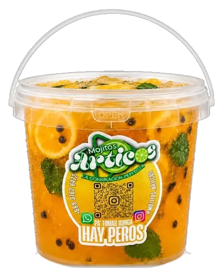 Mojito Árticos Maracuyá en balde