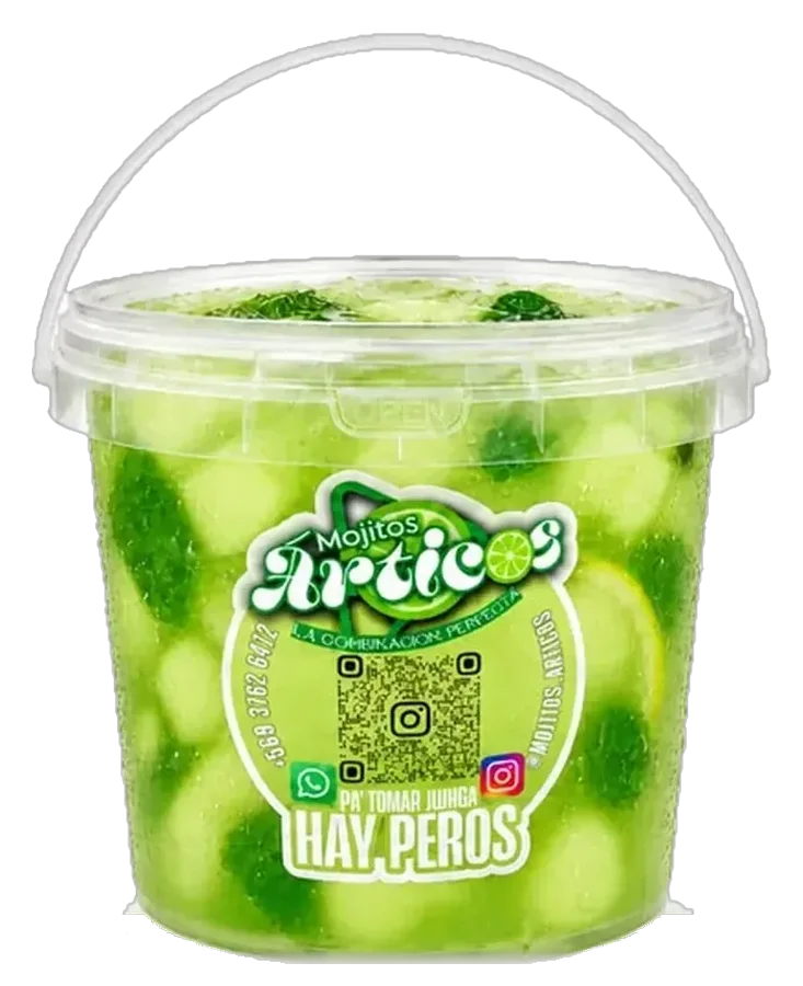 Mojito Árticos Melón en balde