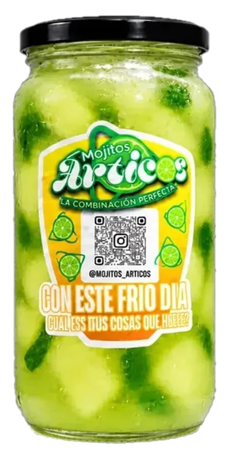 Mojito Árticos Melón en frasco