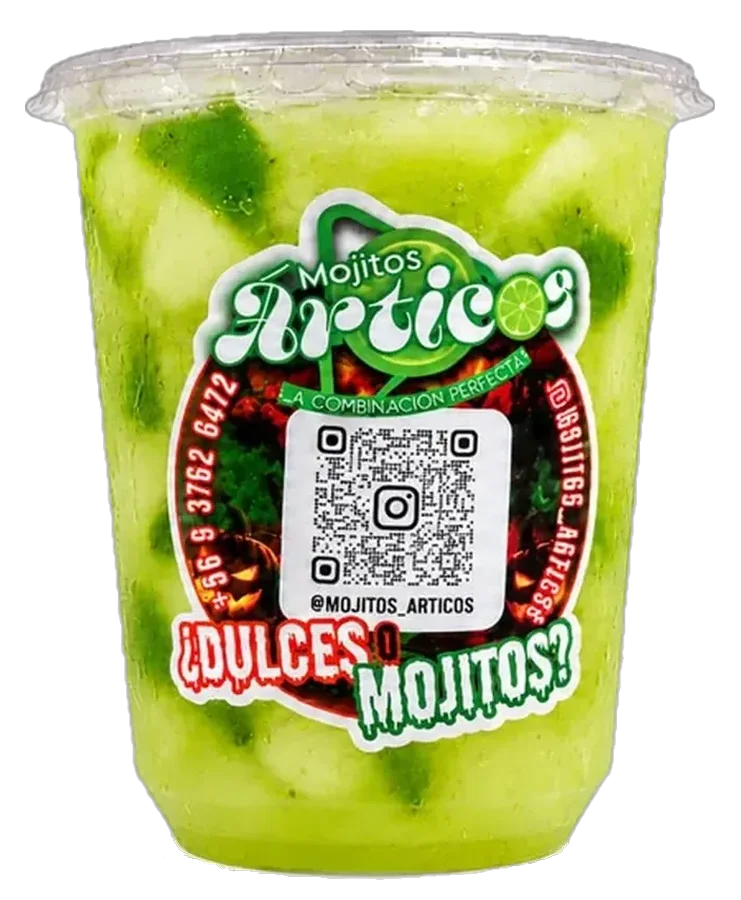 Mojito Árticos Melón en vaso