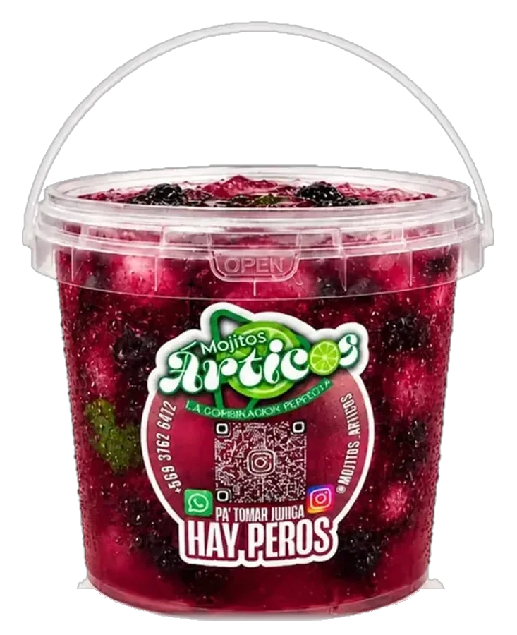 Mojito Árticos Mora en balde
