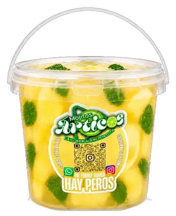 Mojito Árticos Piña en balde