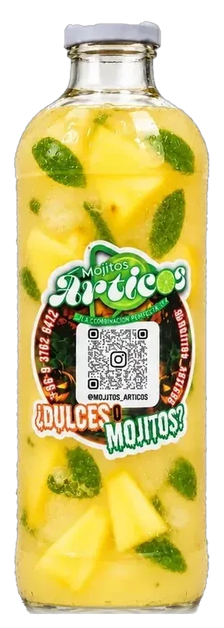 Mojito Árticos Piña en botella